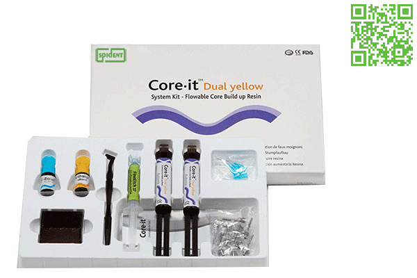 دندانپزشکی,کیت کربیلدآپ,Core.It Kit,Spident,اسپیدنت