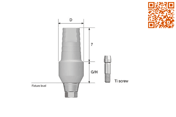 ایمپلنت,Quick temporary abutment,Osstem,آستم,اوستم