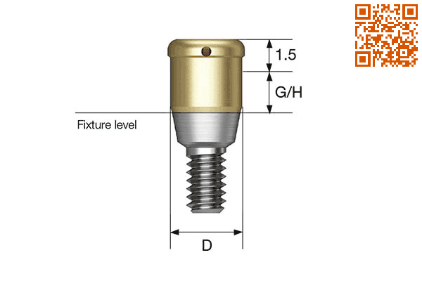 اباتمنت,Locator abutment,Osstem,آستم,اوستم