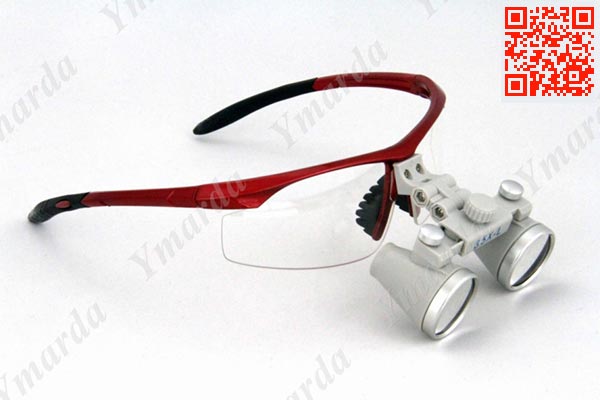 لوپ چشمی و هد لایت CH3.5x-Lسایز بزرگنمایی 3.5 برابر,Loup-Head Light,Ymarda,وایماردا,تجهیزات دندانپزشکی