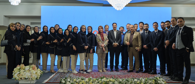 مهمانی بزرگ شرکت آزاد تجارت پارس