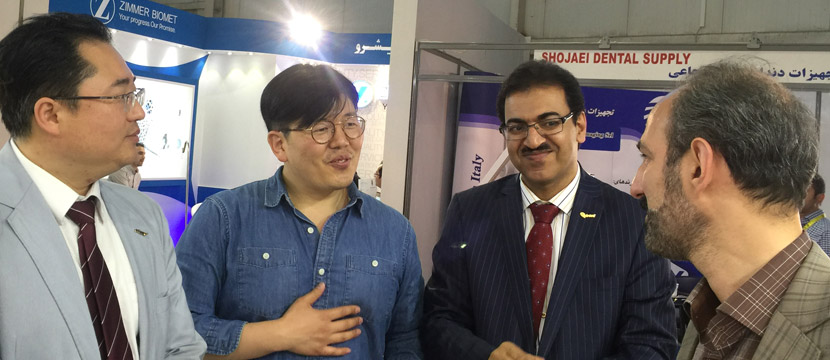 56 مین کنگره سراسری دندانپزشکی (FDI) علیرضا عباسی، آستم، Osstem