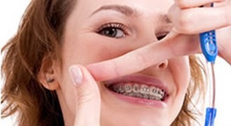 ارتودنسی ، آموزشی ، دندان ، مسواک زدن