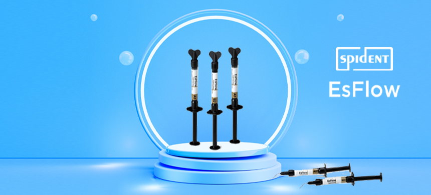 نانو کامپوزیت لایت کیور فلو اسپیدنت,spident,esflow