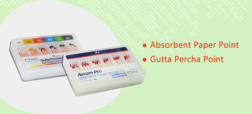 گوتاپرکا،کن کاغذی،gutta،paper point،متا،meta