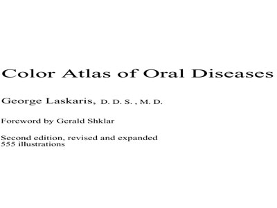 Color Atlas Of  Oral Diseases, Ebook