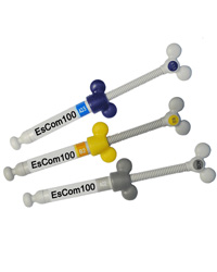 ترمیمی - کامپوزیت لایت کیور نانوهیبرید تک رنگ - EsCom100 - Spident - اسپیدنت		