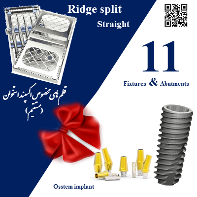 Ridge Split Kit - straight,TSIII SA Fixture NO-mount,Transfer abutment